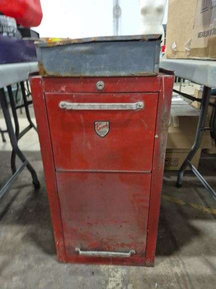 Tool Box with Tools & Parts Tray with Parts