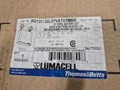 2 Lumacell 12V Steel Battery Units