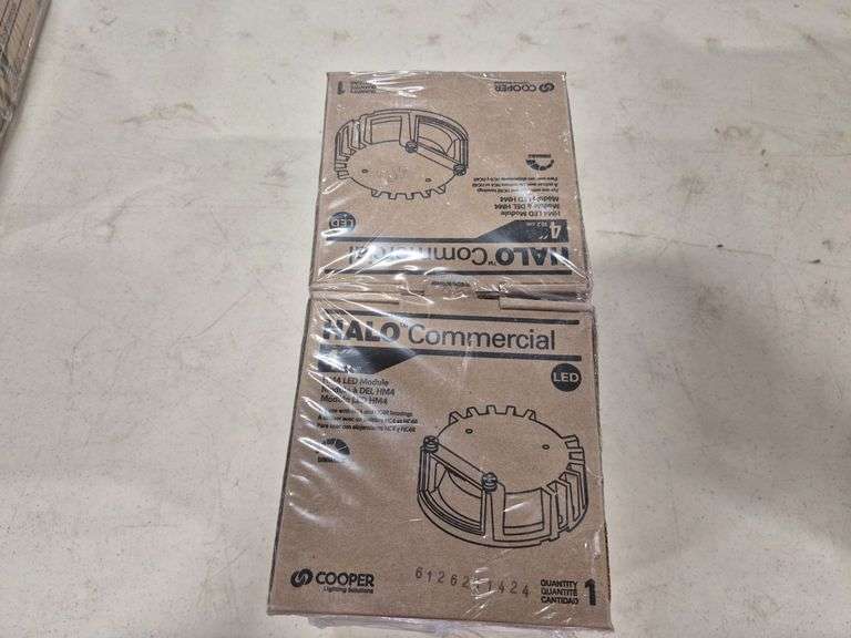 Unused 4" Halo Commerical Recessed Lights (6 Lights per Package)