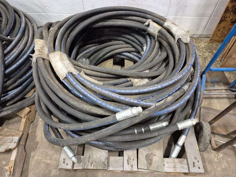 3 Pallets of High Pressure Water Blasting Static Hoses (14500 PSI)