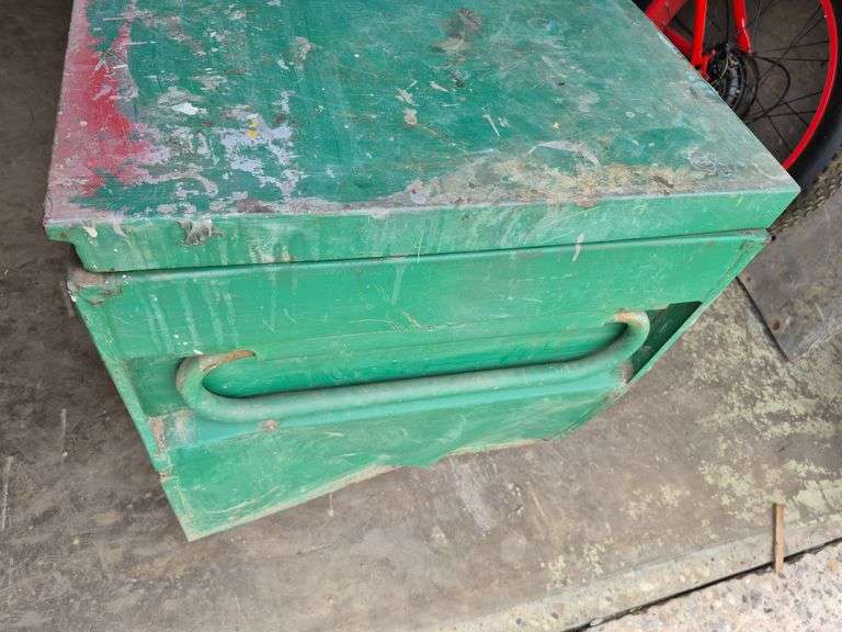 Greenlee 2448 Storage Chest/Metal Tool Crate