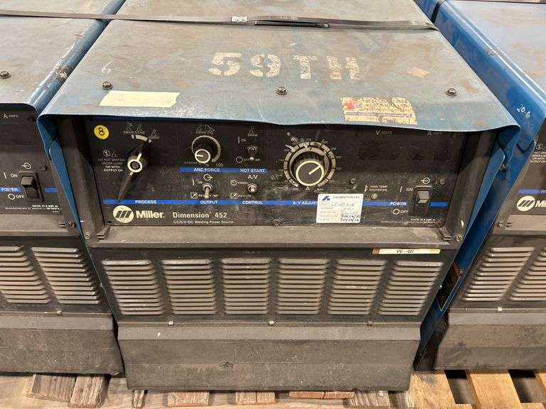 3-Phase Miller Dimension 452 Welder