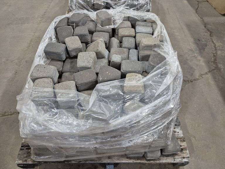 Pallet of Varying Sizes and Shapes of Paving Stones