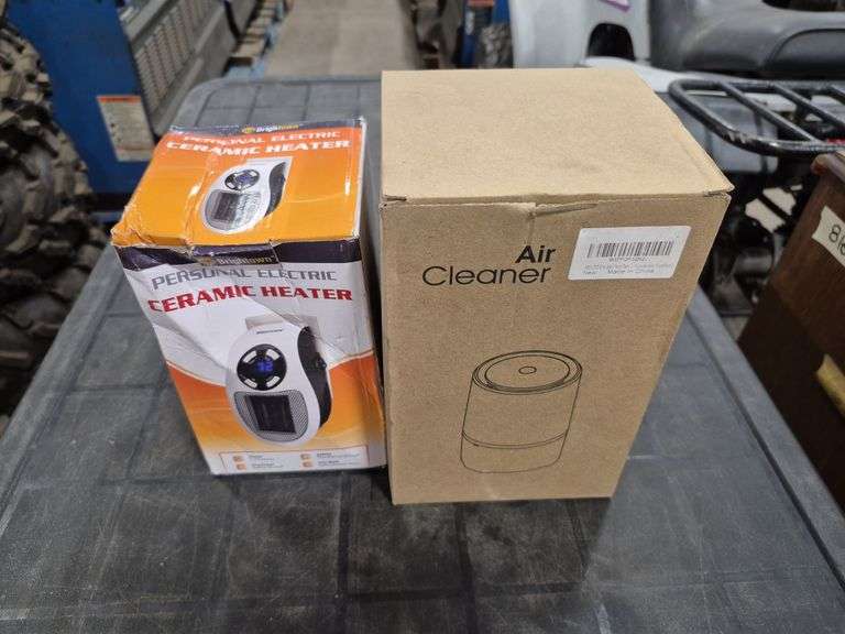 Electric Ceramic Heater & Meleden Air Cleaner