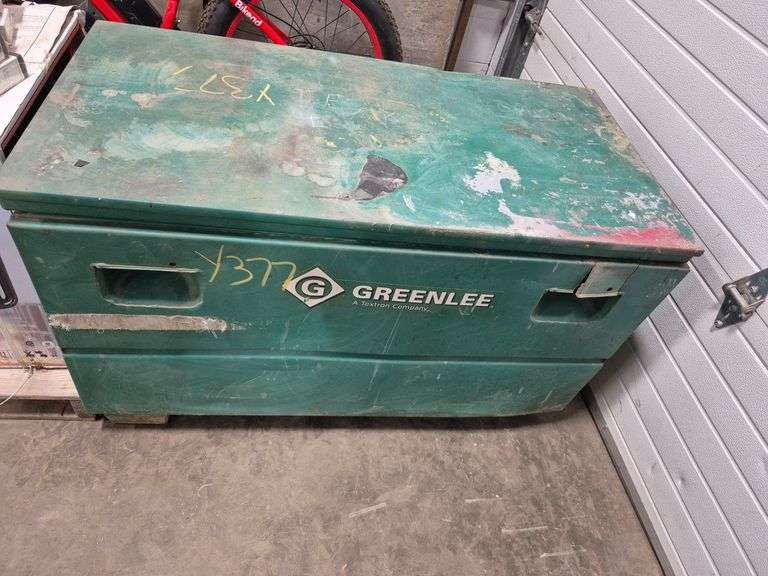 Greenlee 2448 Storage Chest/Metal Tool Crate