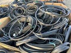 Assortment of Lengths, Styles, and Thicknesses of V-belts
