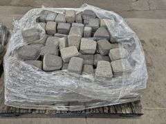 Pallet of Varying Sizes and Shapes of Paving Stones