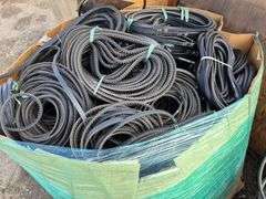 Assortment of Lengths, Styles, and Thicknesses of V-belts