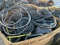 Assortment of Lengths, Styles, and Thicknesses of V-belts