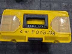 Toolbox w/ Assort. Combination Wrenches, Filter, Grease Gun,Tubular Box Spanner