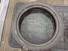 2 Motorcycle Tires (Pirelli Phantom Size 100/90H16 MT59, Dunlop Arrowmax Size 110/90-16-59)(Unused)