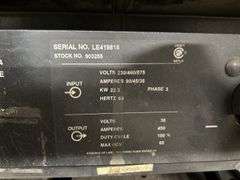 3-Phase Miller Dimension 452 Welder