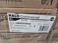 Unused 4" Halo Commerical Recessed Lights (6 Lights per Package)