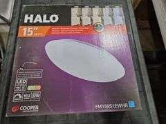 Halo 15" Surface Mount Light with 5 Selectable Colors (Unused)