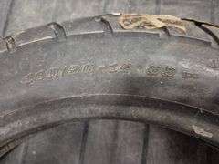 2 Motorcycle Tires (Pirelli Phantom Size 100/90H16 MT59, Dunlop Arrowmax Size 110/90-16-59)(Unused)