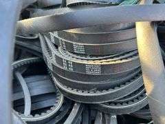 Assortment of Lengths, Styles, and Thicknesses of V-belts
