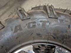 4 Recreational Vehicle Tires with Rims
