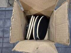 Partial Box of 10 Grinding Discs, 4 Surface Prep Disc Back-up Pad, Star Bits