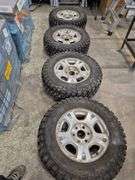 4 Rims and Tires (265/70R17LT)