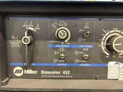3-Phase Miller Dimension 452 Welder