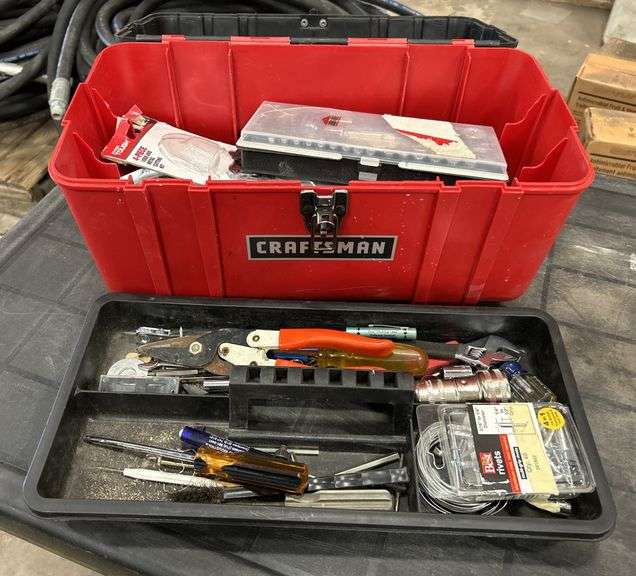 Tool Box with Misc. Tools