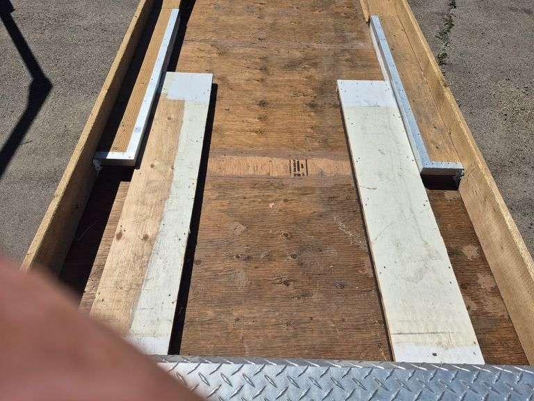 1998 Slumber Queen 5th Wheel Utility Flat Bed Trailer