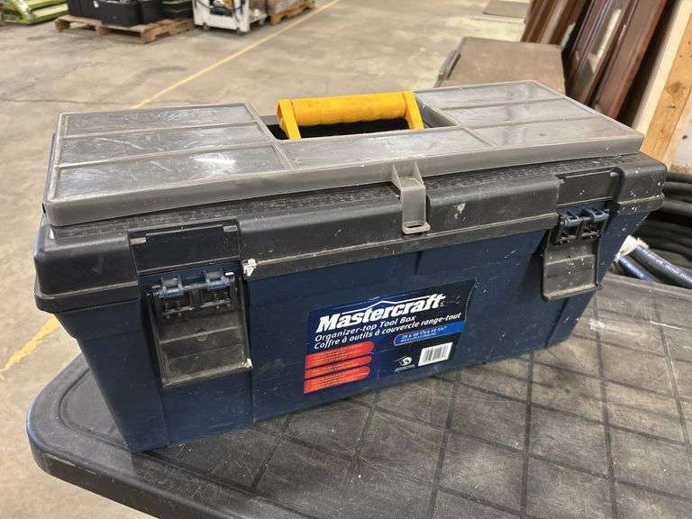Toolbox with Assortment of Tools