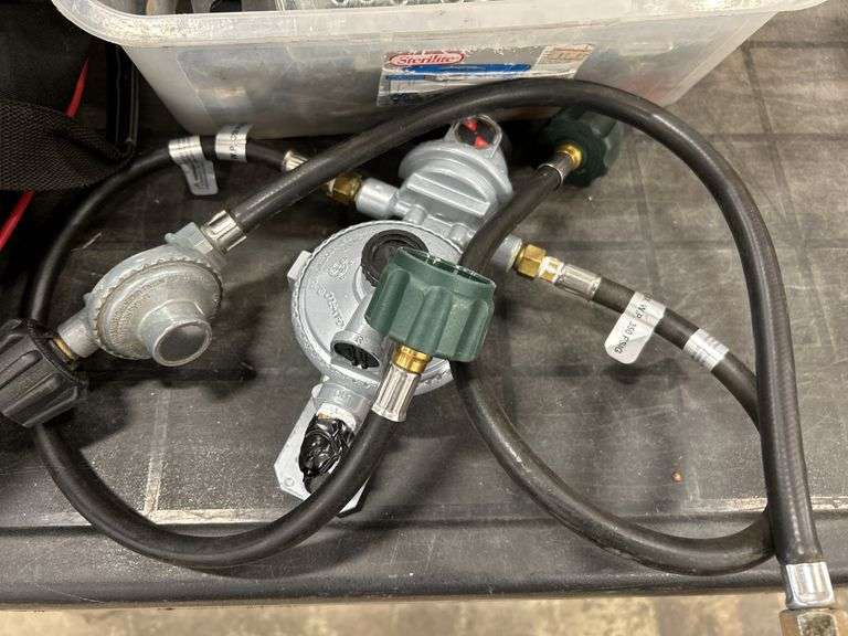 Propane Regulator, Painting Supplies, Misc. Tools