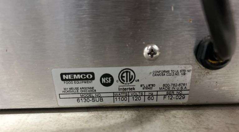 Nemco Countertop Soup Warmer