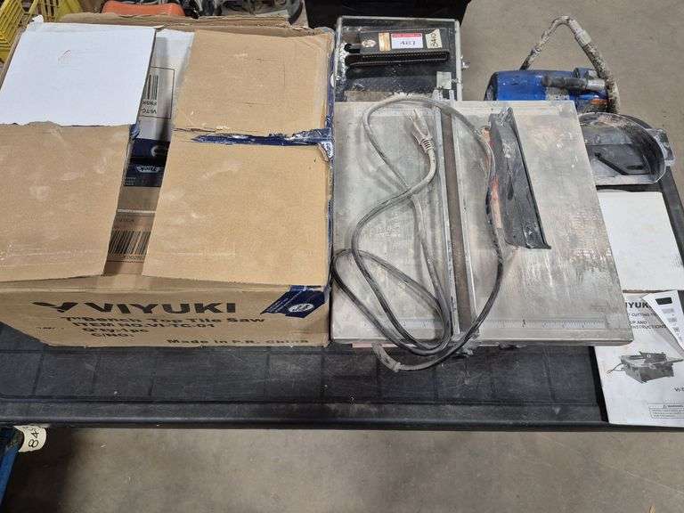 7" Bench Top Tile Saw (Viyuki)