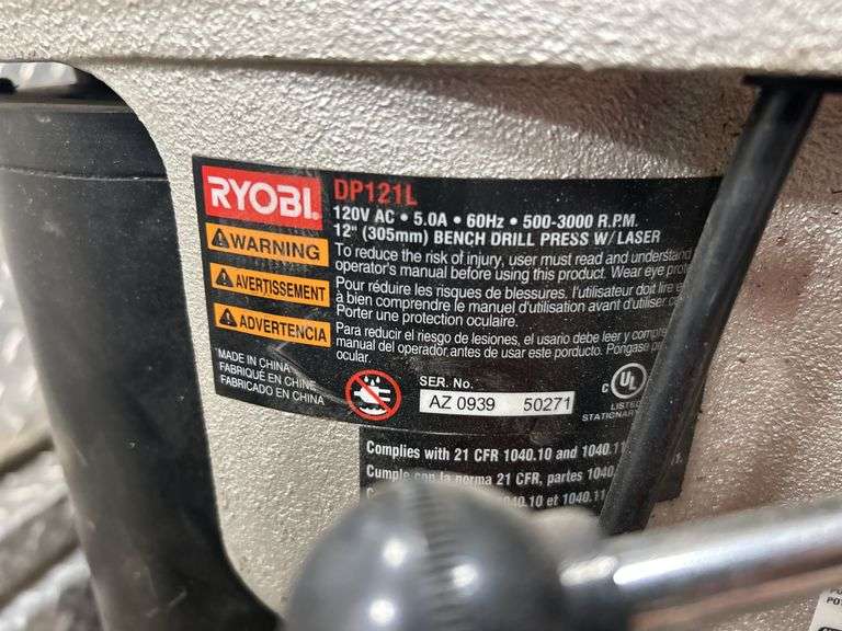 Ryobi Bench Drill Press