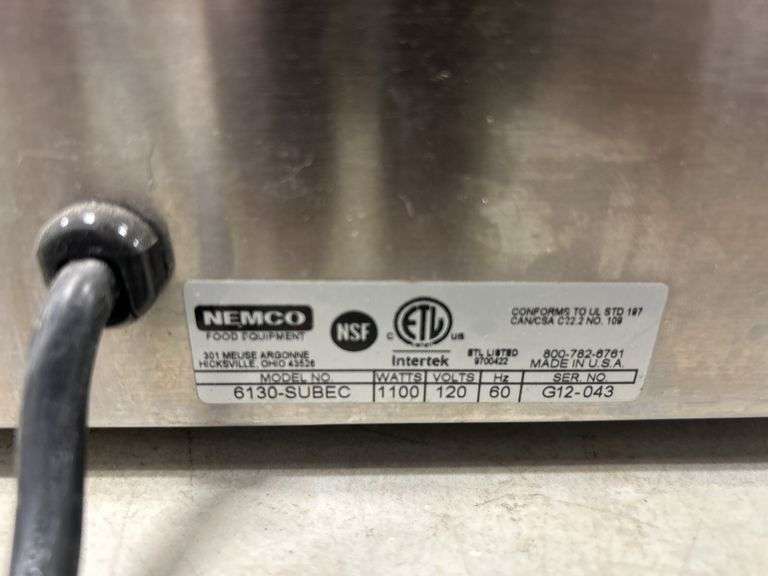 Nemco Countertop Soup Warmer