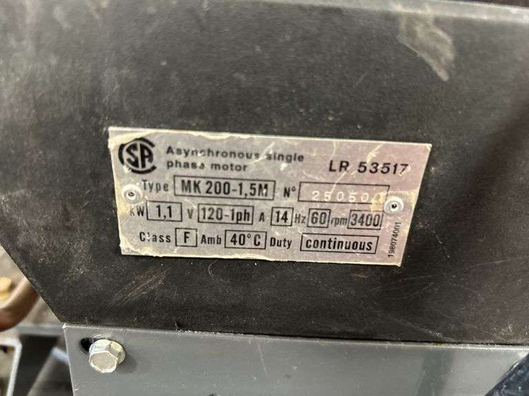 Senco 1.5hp 4.5 Gal 125 PSI Air Compressor