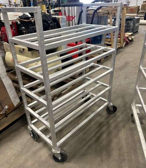 5-Tier Mobile Cooling Rack (x2)
