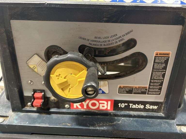 10” Ryobi Table Saw with Stand