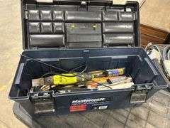 Toolbox with Assortment of Tools