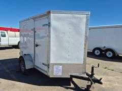 2013 Continental Cargo 8ft Enclosed Trailer (Complete with Wheel Chock & Spare Tire)