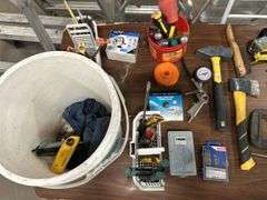 Assortment of Tools & Table