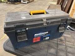 Toolbox with Assortment of Tools