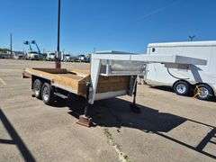 1998 Slumber Queen 5th Wheel Utility Flat Bed Trailer
