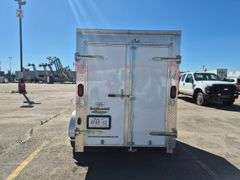 2013 Continental Cargo 8ft Enclosed Trailer (Complete with Wheel Chock & Spare Tire)