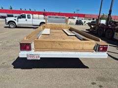 1998 Slumber Queen 5th Wheel Utility Flat Bed Trailer