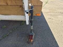1998 Slumber Queen 5th Wheel Utility Flat Bed Trailer