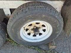 1998 Slumber Queen 5th Wheel Utility Flat Bed Trailer