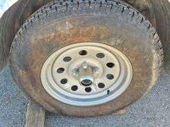 2013 Continental Cargo 8ft Enclosed Trailer (Complete with Wheel Chock & Spare Tire)