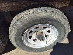 1998 Slumber Queen 5th Wheel Utility Flat Bed Trailer