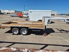 1998 Slumber Queen 5th Wheel Utility Flat Bed Trailer
