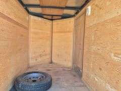 2013 Continental Cargo 8ft Enclosed Trailer (Complete with Wheel Chock & Spare Tire)