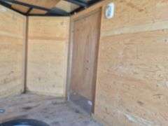 2013 Continental Cargo 8ft Enclosed Trailer (Complete with Wheel Chock & Spare Tire)