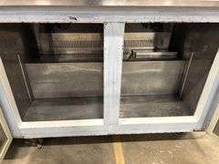 2-Door Prep Counter Fridge